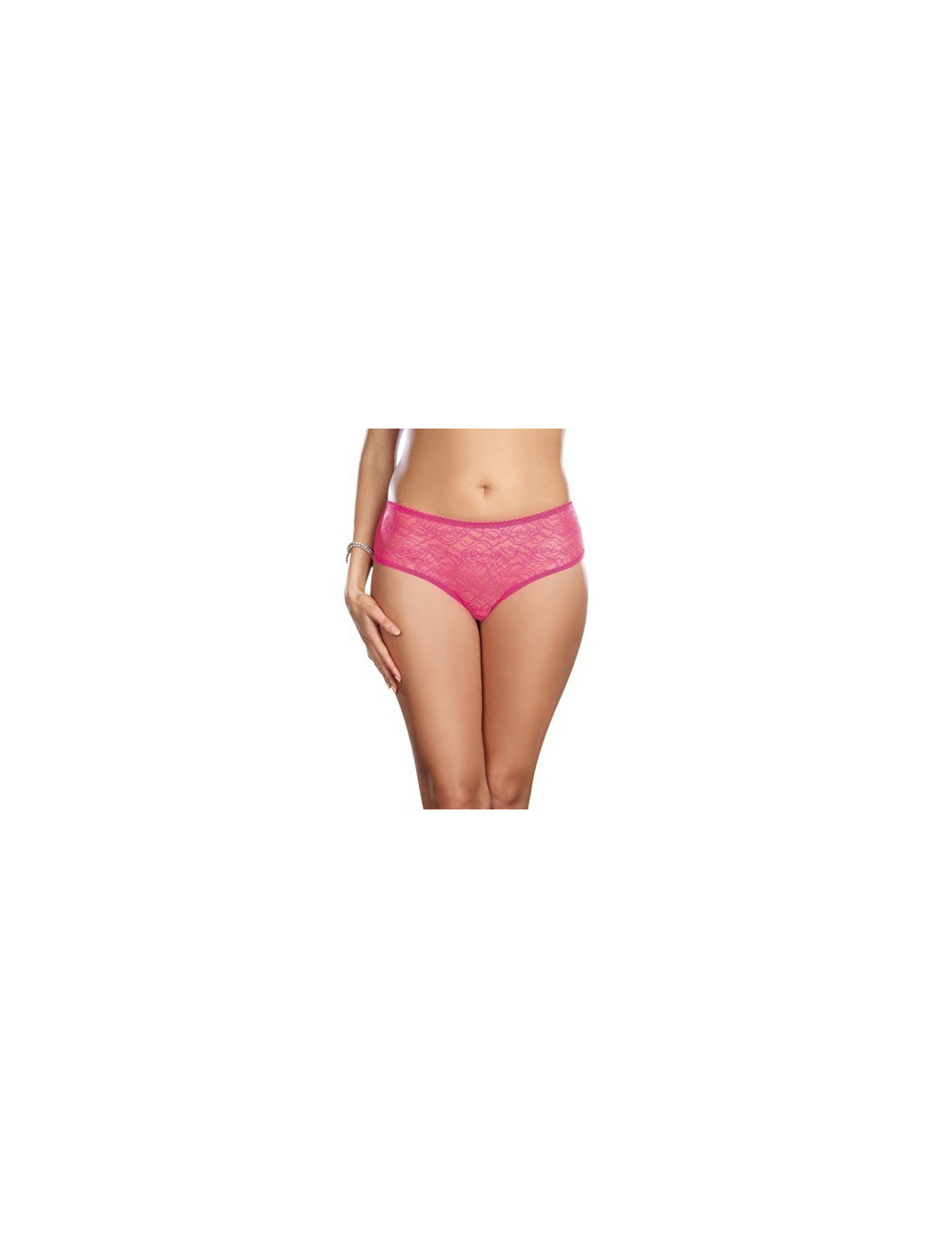 Panty taille basse, ouvert, fronces au dos - DG1300XHPK Dreamgirl 