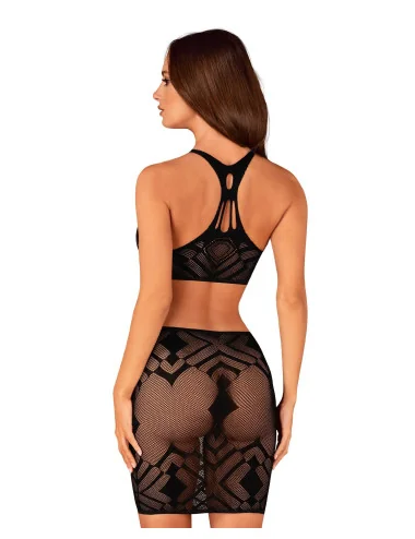 Justine top et jupe - Noire Obsessive 