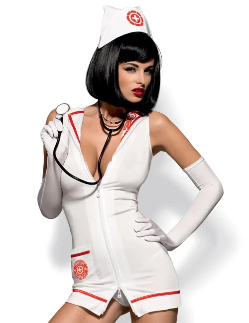 Emergency Costume - Blanc et Rouge Obsessive
