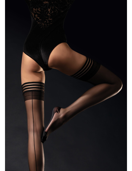 Femme Fatale Bas 20 DEN - Noir Fiore 