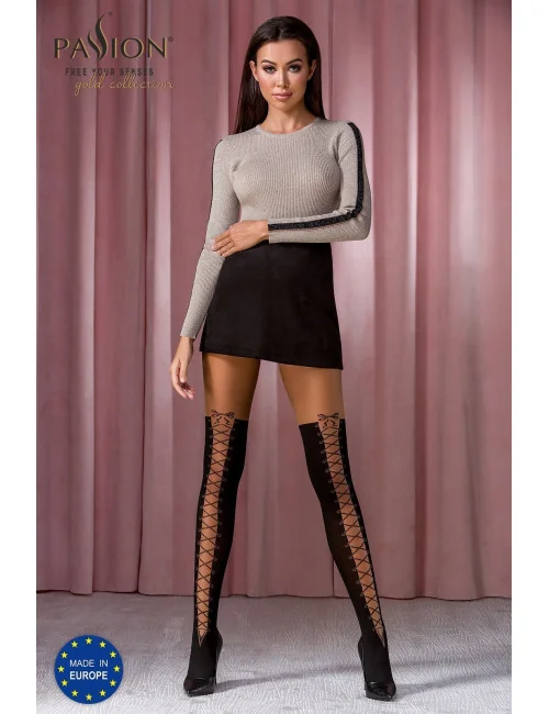 TI114 Collants 60|20 den - Noir Passion Lingerie