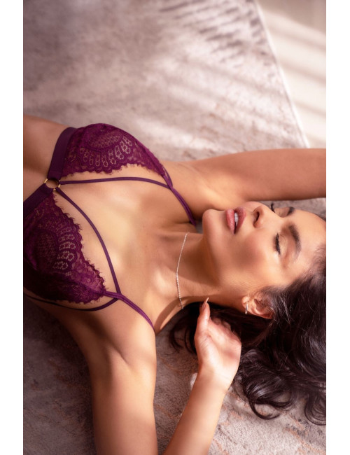 Ensemble 2 pièces bordeaux - MAL8867WINE Mapalé 