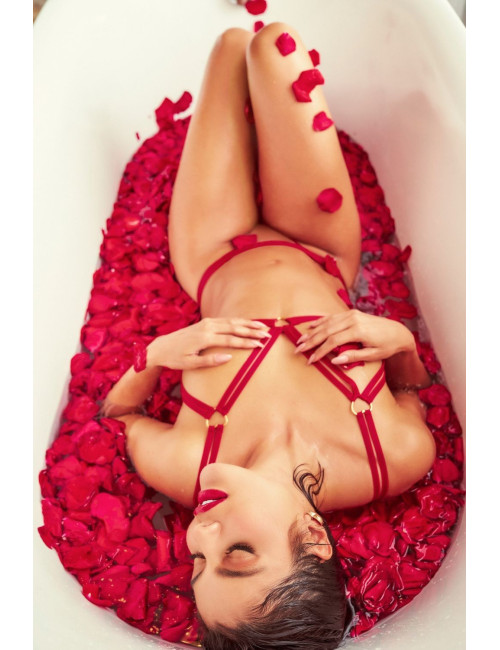 Ensemble 2 pièces rouge - MAL8907RD Mapalé 