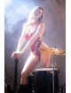 Body string en vinyle bordeaux Mapalé 