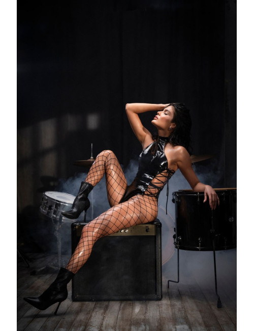 Body string en vinyle noir Mapalé 