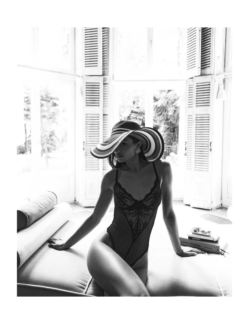Perisia body ouvert - Noir Obsessive Exquisite 