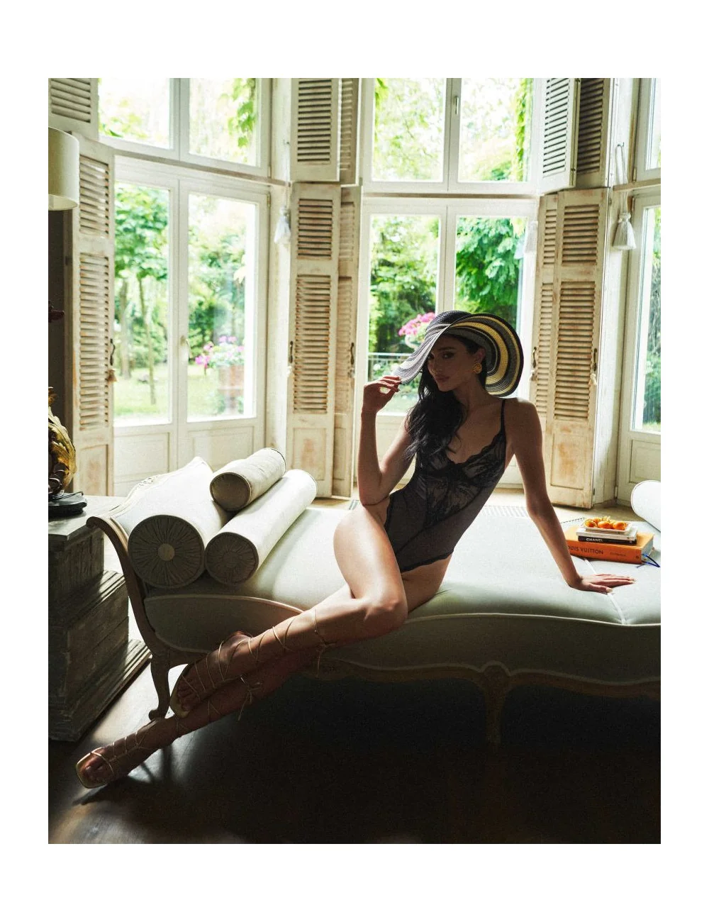 Perisia body ouvert - Noir Obsessive Exquisite 