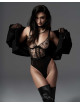 Vila blanes body - Noir Obsessive Exquisite 