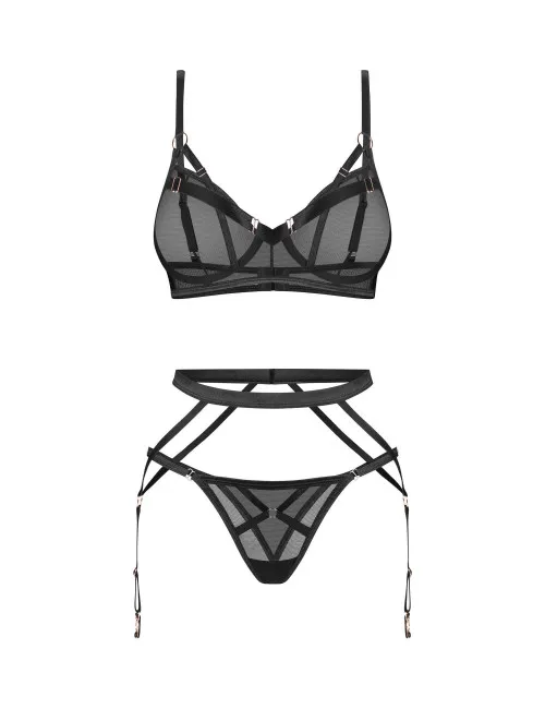 Euridia ensemble 3 pièces - Noir Obsessive Freedom