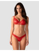 Sophie ensemble 2 pièces - Rouge Obsessive 