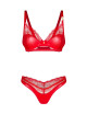Sophie ensemble 2 pièces - Rouge Obsessive 