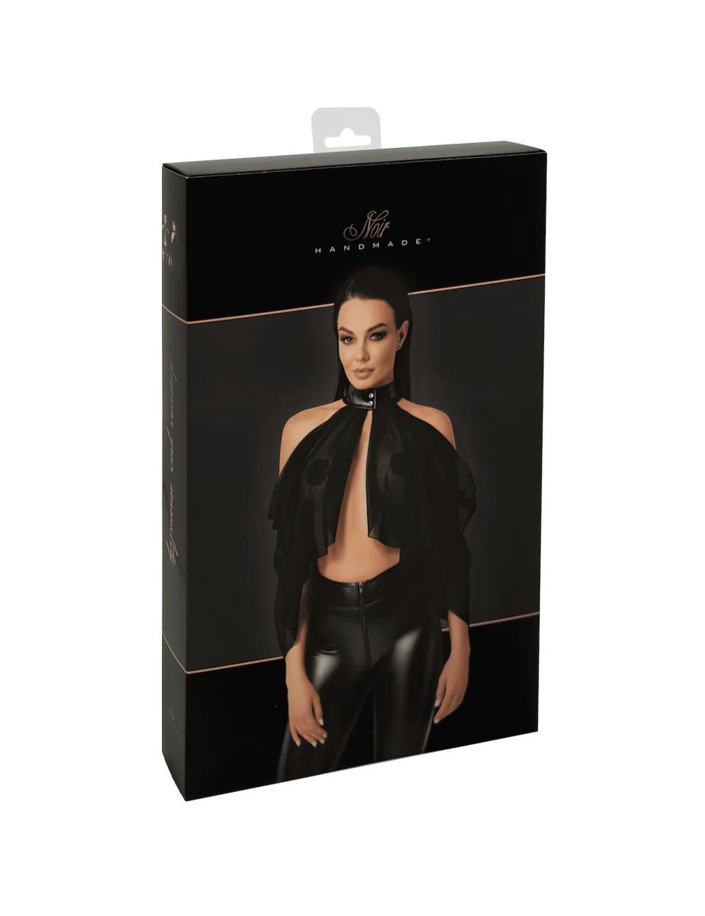 F349 Bolero Opium Noir Handmade 