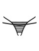 Lune Bellis string ouvert - Noir Obsessive Exquisite 