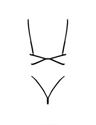 French Kiss 240 ensemble lingerie - noir Kissable par Noir Handmade 