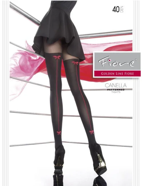 Canella Collants 40 DEN - Noir Fiore