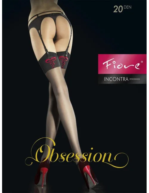 Incontra Bas 20 DEN - Noir Fiore