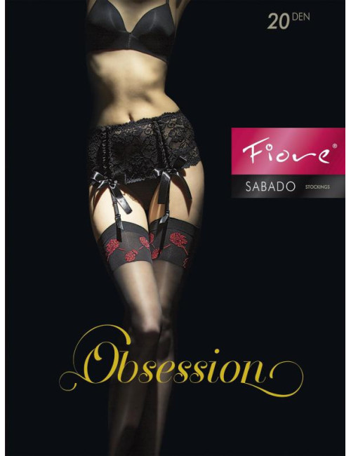 Sabado Bas 20 DEN - Noir Fiore 