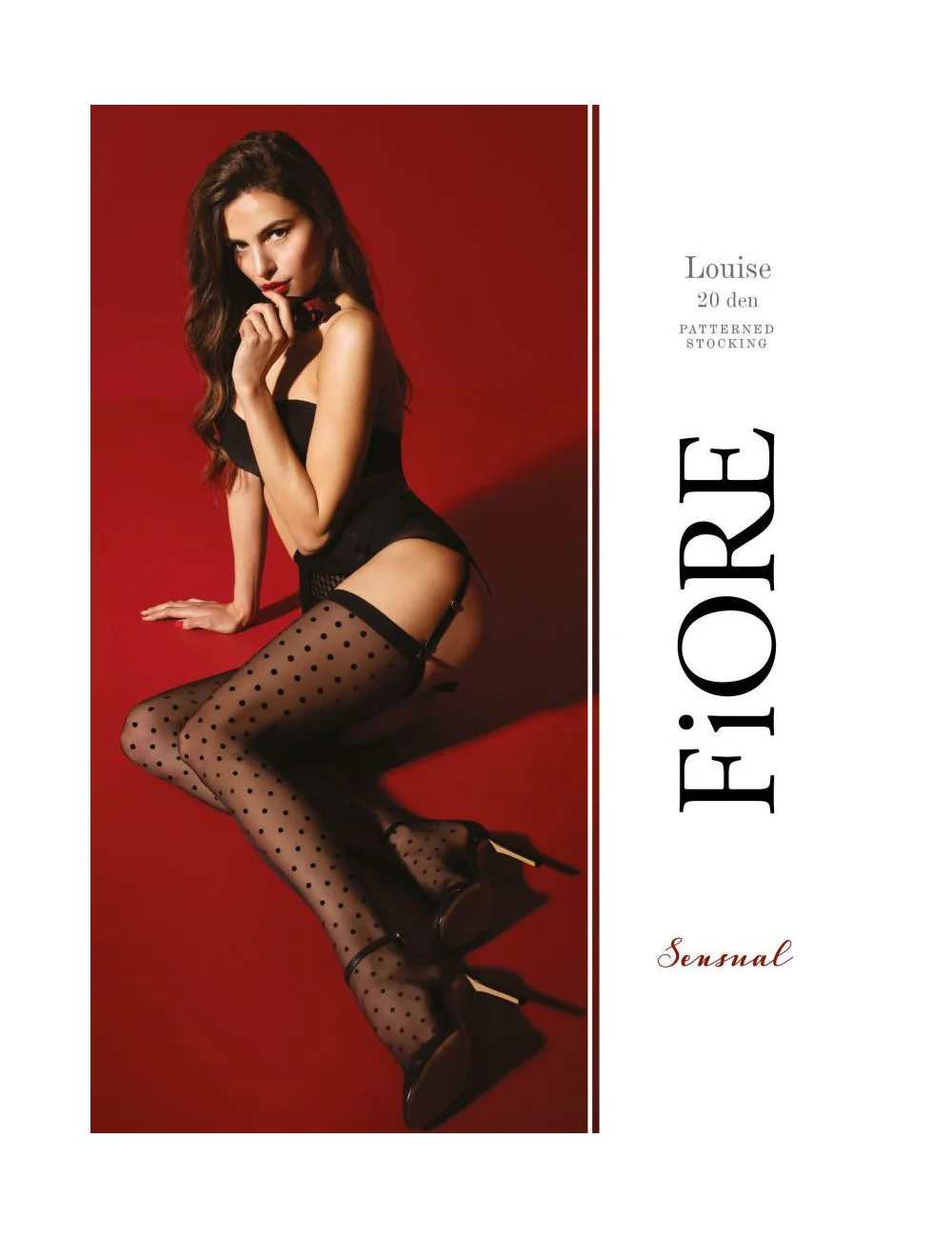 Louise Bas 20 DEN - Noir Fiore 