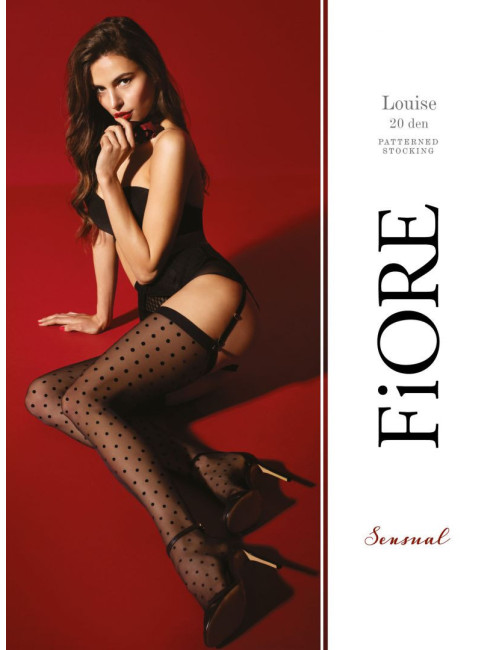 Louise Bas 20 DEN - Noir Fiore 