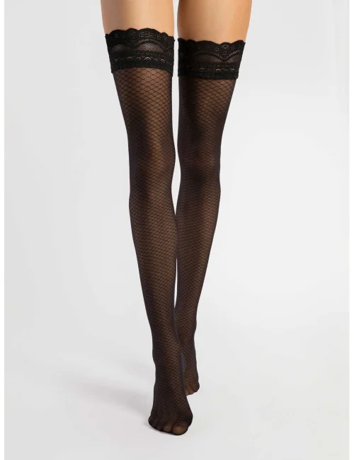 Dolcezza bas 20 den - Noir Fiore