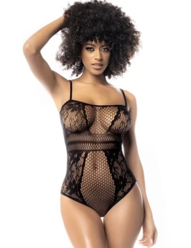 Body Résille noire Emma Mapalé 