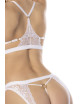 Ensemble 2 pièces blanc Goldie, soutien gorge avec armatures Mapalé 