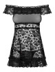 Flores babydoll - Noir Obsessive 