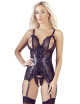 Bustier noir avec jarretelles amovibles - OR2632632BLK COTTELLI & DIVERS 