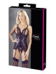 Bustier noir avec jarretelles amovibles - OR2632632BLK COTTELLI & DIVERS 