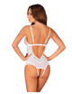 Priscille Body ouvert - Blanc Obsessive 