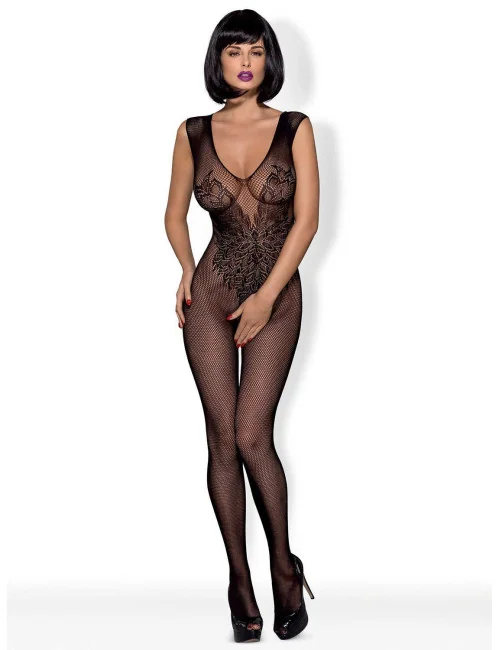 Héloïse Bodystocking Noir Obsessive