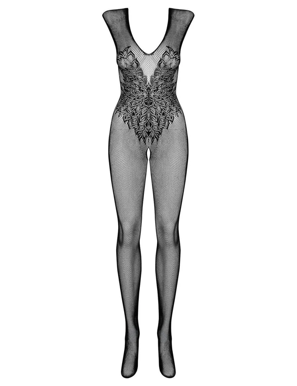 Héloïse Bodystocking Noir Obsessive 