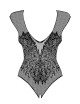 Laurine Body ouvert - Noir Obsessive 